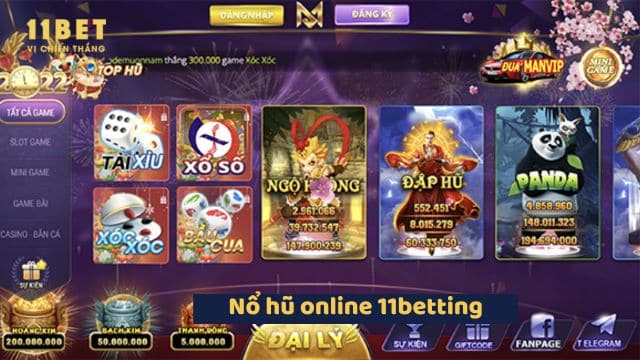 Cách chơi nũ hũ online 11bet